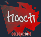 Sticker | hooch | Cologne 2016