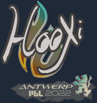 Sticker | HooXi | Antwerp 2022