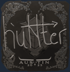 Sticker | huNter- (Foil) | Austin 2025