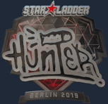 Sticker | huNter- (Foil) | Berlin 2019
