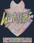 Sticker | huNter- (Holo) | Copenhagen 2024