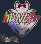 Sticker | huNter- (Holo) | Paris 2023