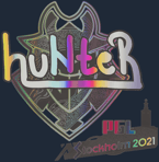 Sticker | huNter- (Holo) | Stockholm 2021