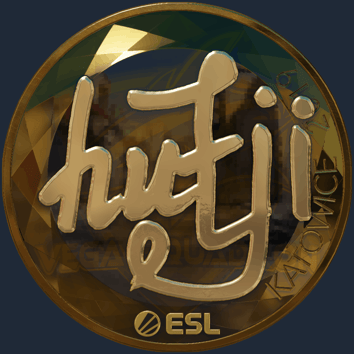 Sticker | hutji (dorada) | Katowice 2019