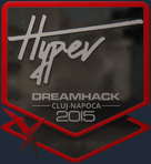 Sticker | Hyper (Foil) | Cluj-Napoca 2015
