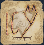 Sticker | ICY | Austin 2025