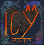 Sticker | ICY (Holo) | Austin 2025