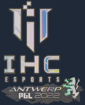 Sticker | IHC Esports (holográfica) | Amberes 2022