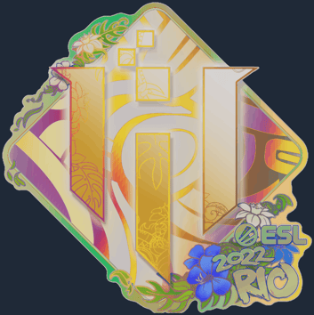 Sticker | IHC Esports (Holo) | Rio 2022