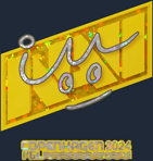 Sticker | iM (Glitter) | Copenhagen 2024