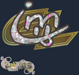 Sticker | iM (Glitter) | Paris 2023