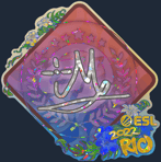 Sticker | iM (Glitter) | Rio 2022