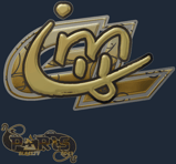 Sticker | iM (Gold) | Paris 2023