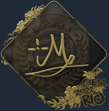 Sticker | iM (Gold) | Rio 2022