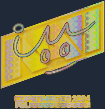 Sticker | iM (holográfica) | Copenhague 2024