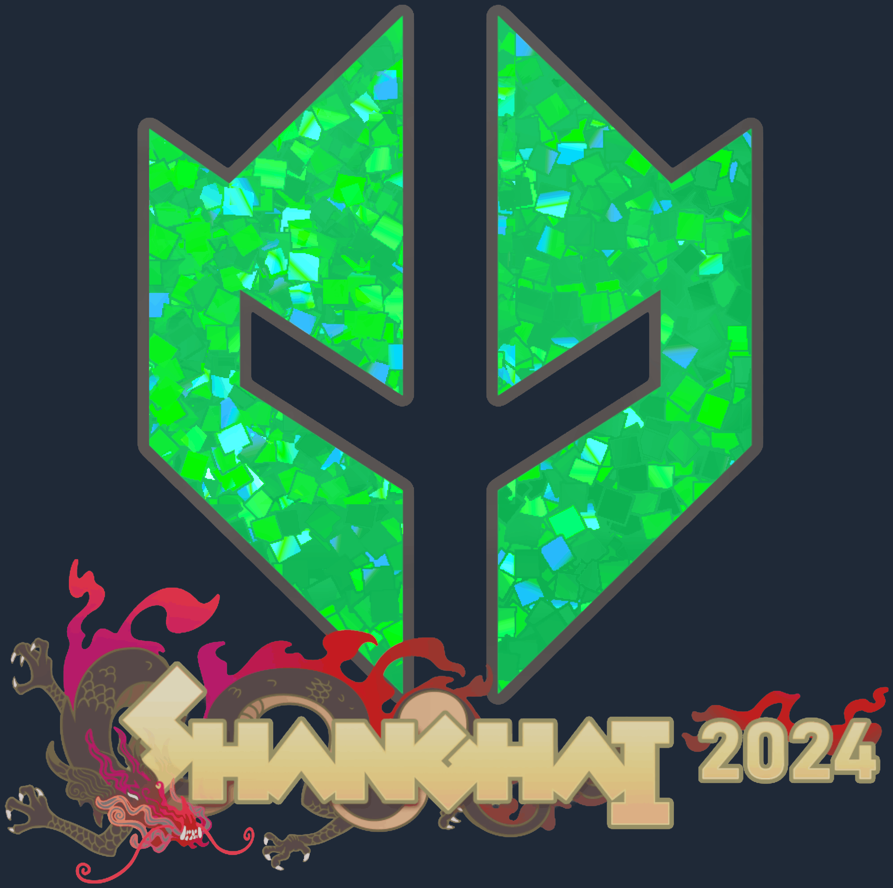 Sticker | Imperial Esports (Glitter) | Shanghai 2024
