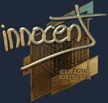 Sticker | innocent (Gold) | Boston 2018