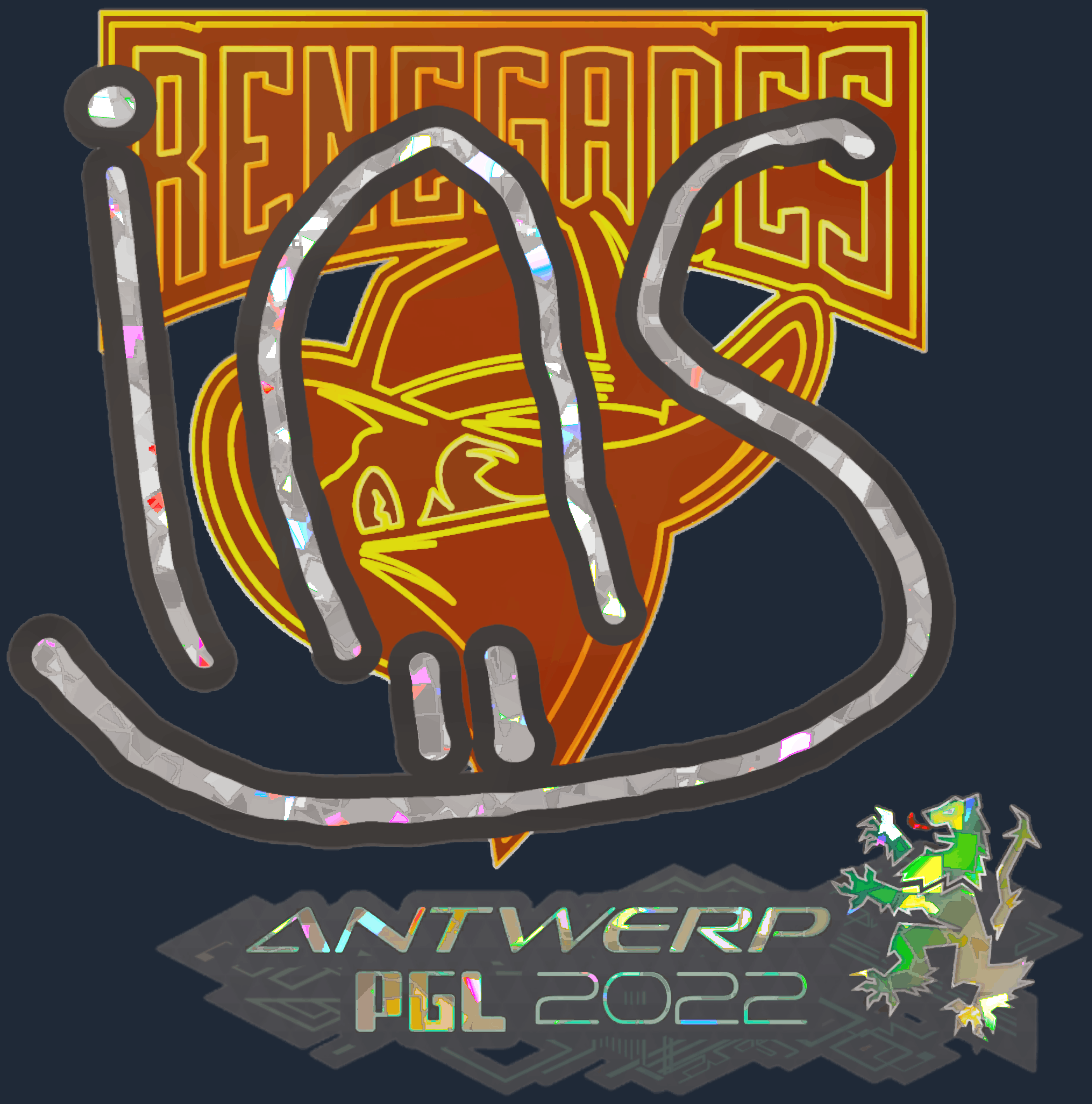 Sticker | ins (Glitter) | Antwerp 2022