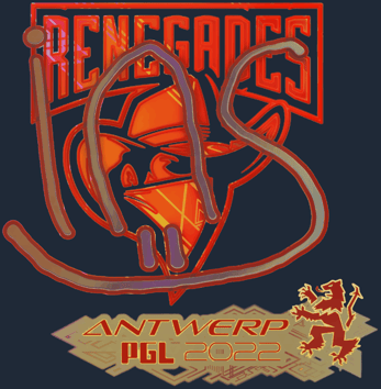 Sticker | ins (Holo) | Antwerp 2022