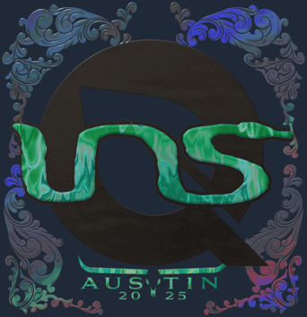 Sticker | INS (holográfica) | Austin 2025