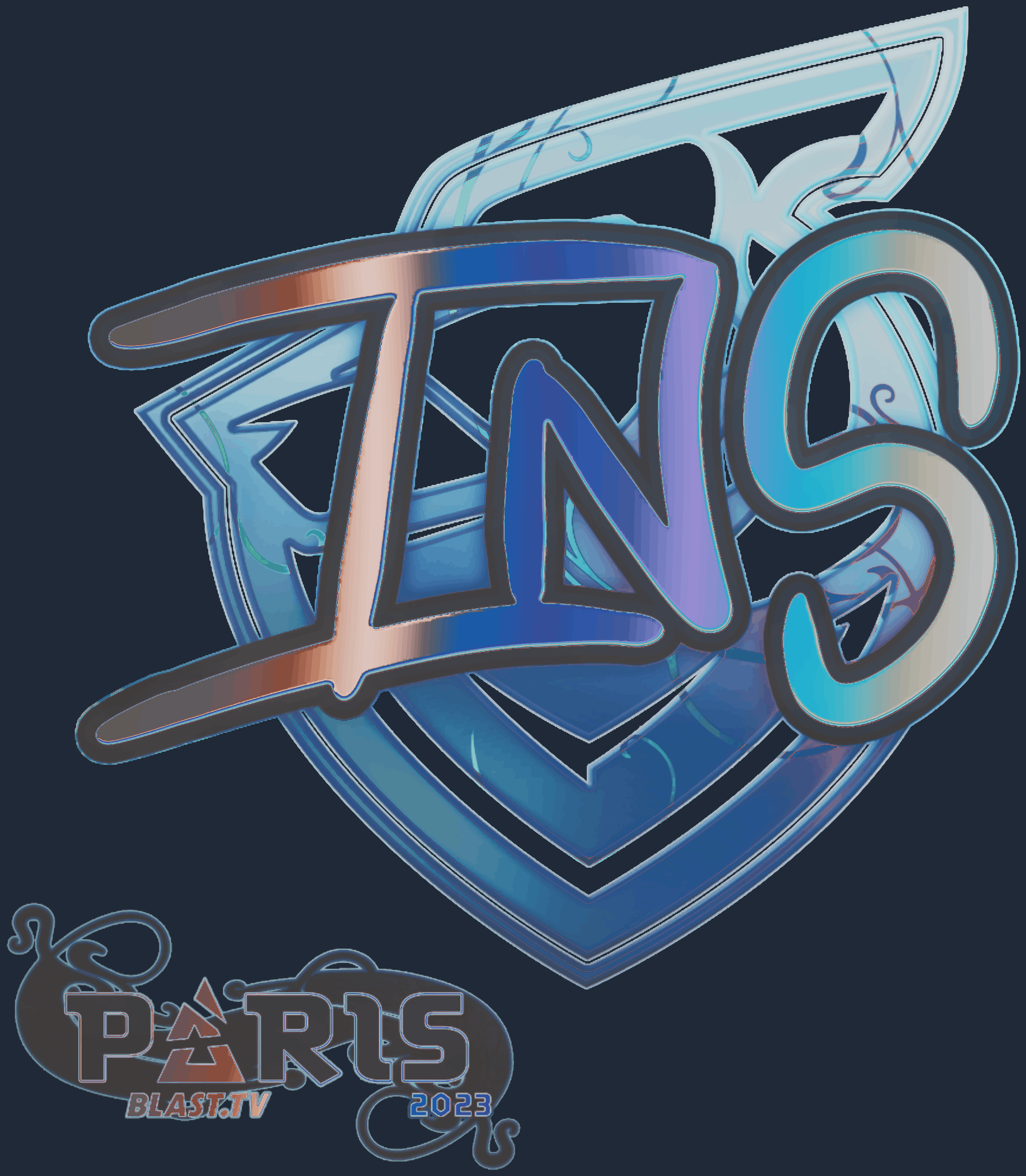 Sticker | INS (Holo) | Paris 2023