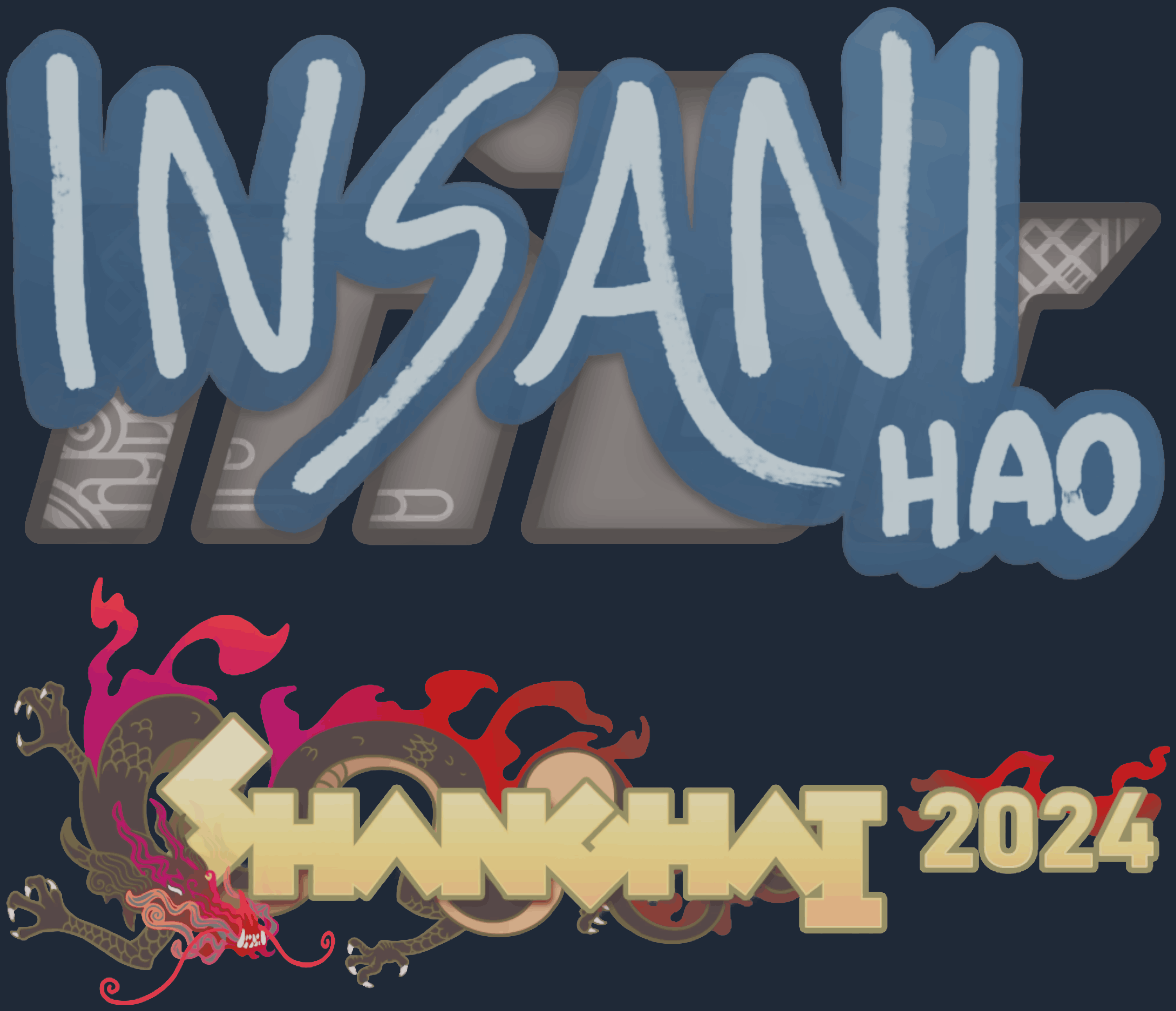 Sticker | insani | Shanghai 2024