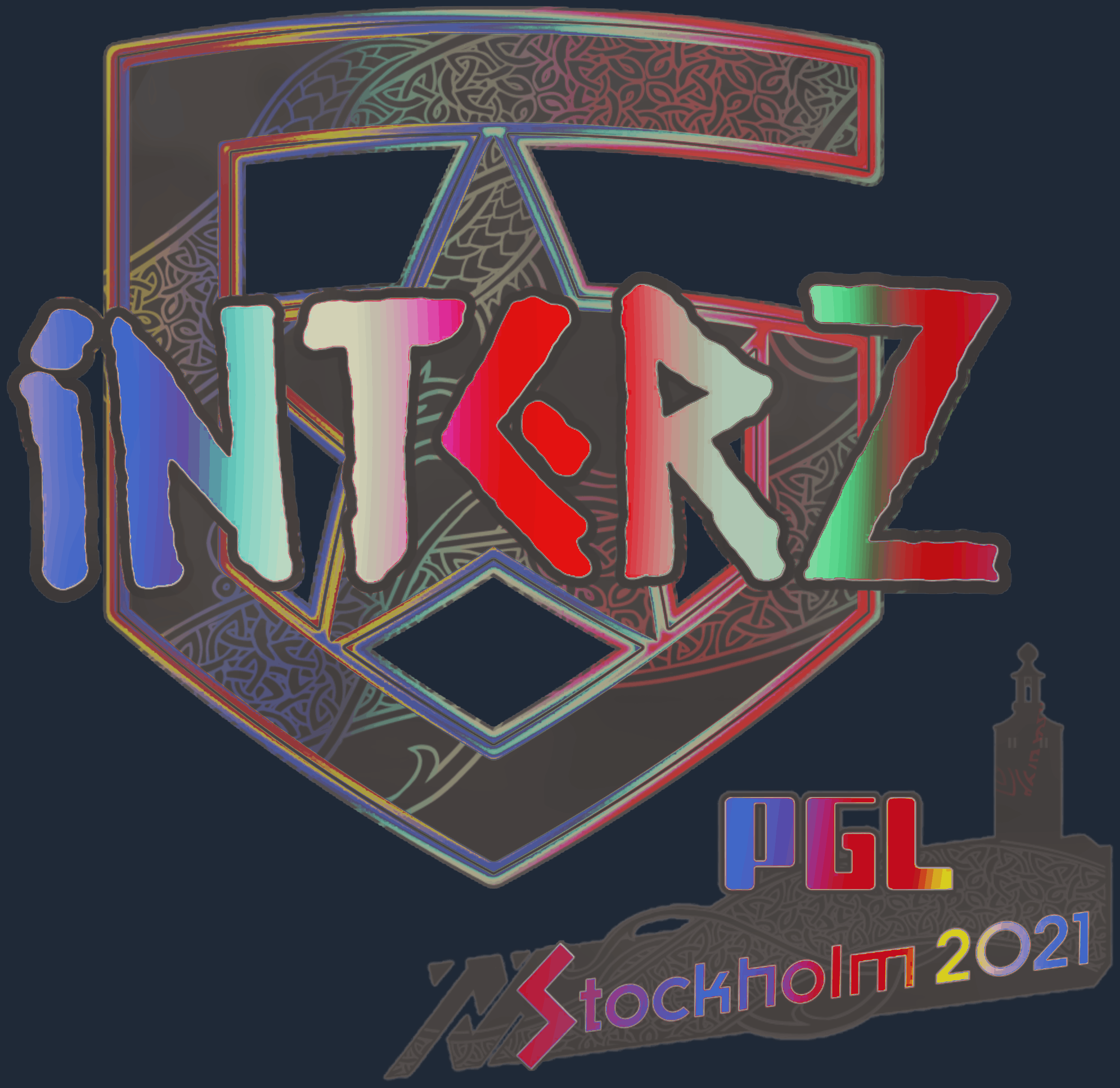 Sticker | interz (Holo) | Stockholm 2021