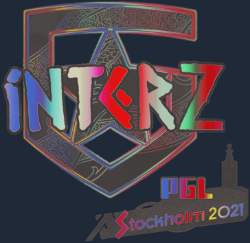 Sticker | interz (holográfica) | Estocolmo 2021