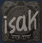 Sticker | isak (Foil) | Austin 2025