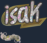 Sticker | isak (Glitter) | Paris 2023