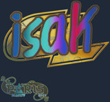 Sticker | isak (Holo) | Paris 2023