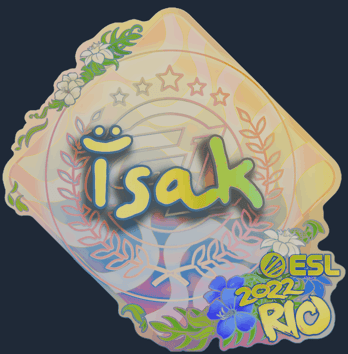 Sticker | isak (holográfica) | Río 2022