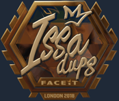 Sticker | ISSAA (Gold) | London 2018