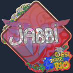 Sticker | jabbi (Glitter) | Rio 2022
