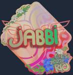 Sticker | jabbi (Holo) | Rio 2022
