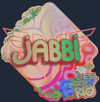 Sticker | jabbi (Holo) | Rio 2022