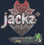 Sticker | JaCkz (Glitter) | Antwerp 2022