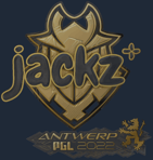 Sticker | JaCkz (Gold) | Antwerp 2022