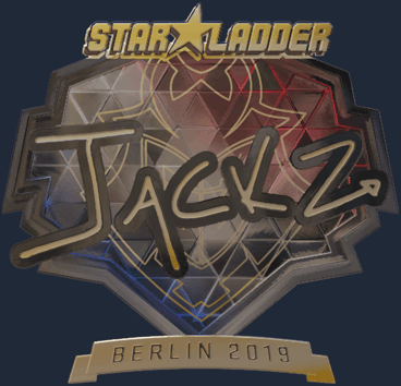 Sticker | JaCkz (dorada) | Berlín 2019