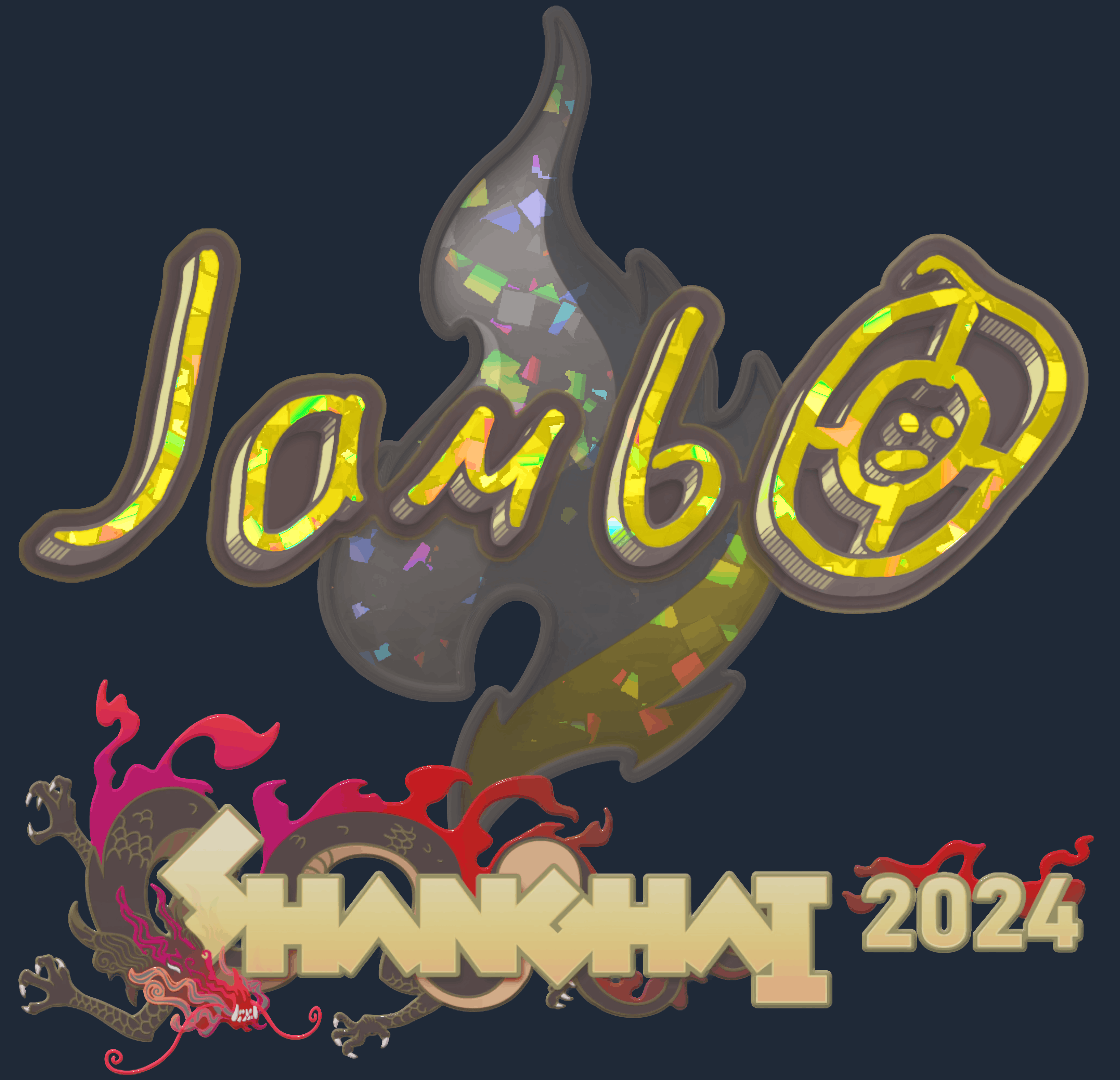 Sticker | jambo (Glitter) | Shanghai 2024