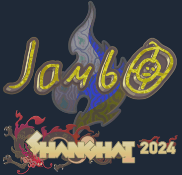 Sticker | jambo (holográfica) | Shanghái 2024