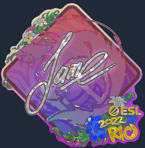 Sticker | Jame (Glitter) | Rio 2022