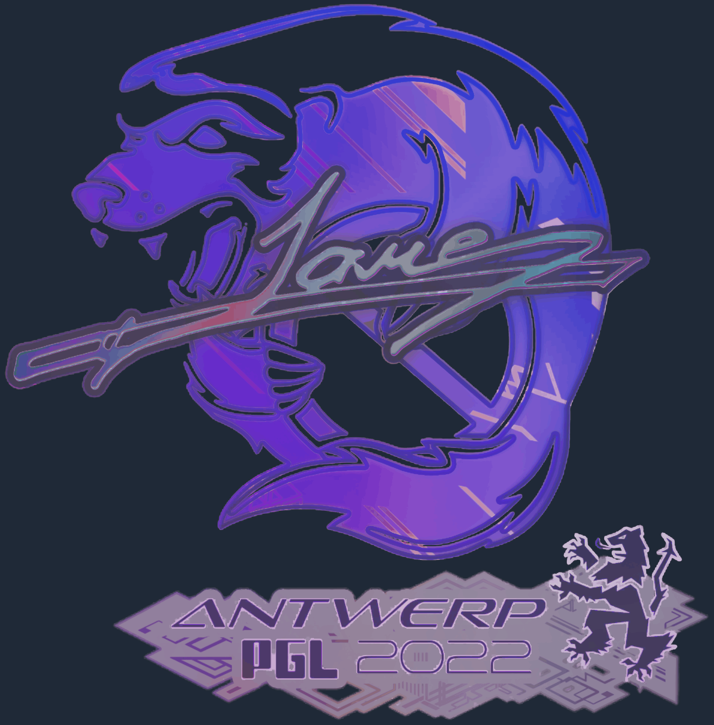 Sticker | Jame (Holo) | Antwerp 2022