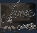 Sticker | James (Foil) | Cologne 2015 image
