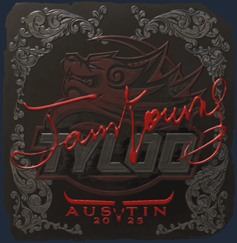Sticker | JamYoung (reflectante) | Austin 2025