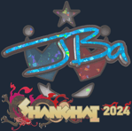 Sticker | JBa (Glitter) | Shanghai 2024