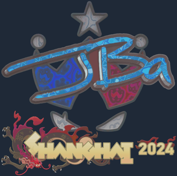 Sticker | JBa (holográfica) | Shanghái 2024