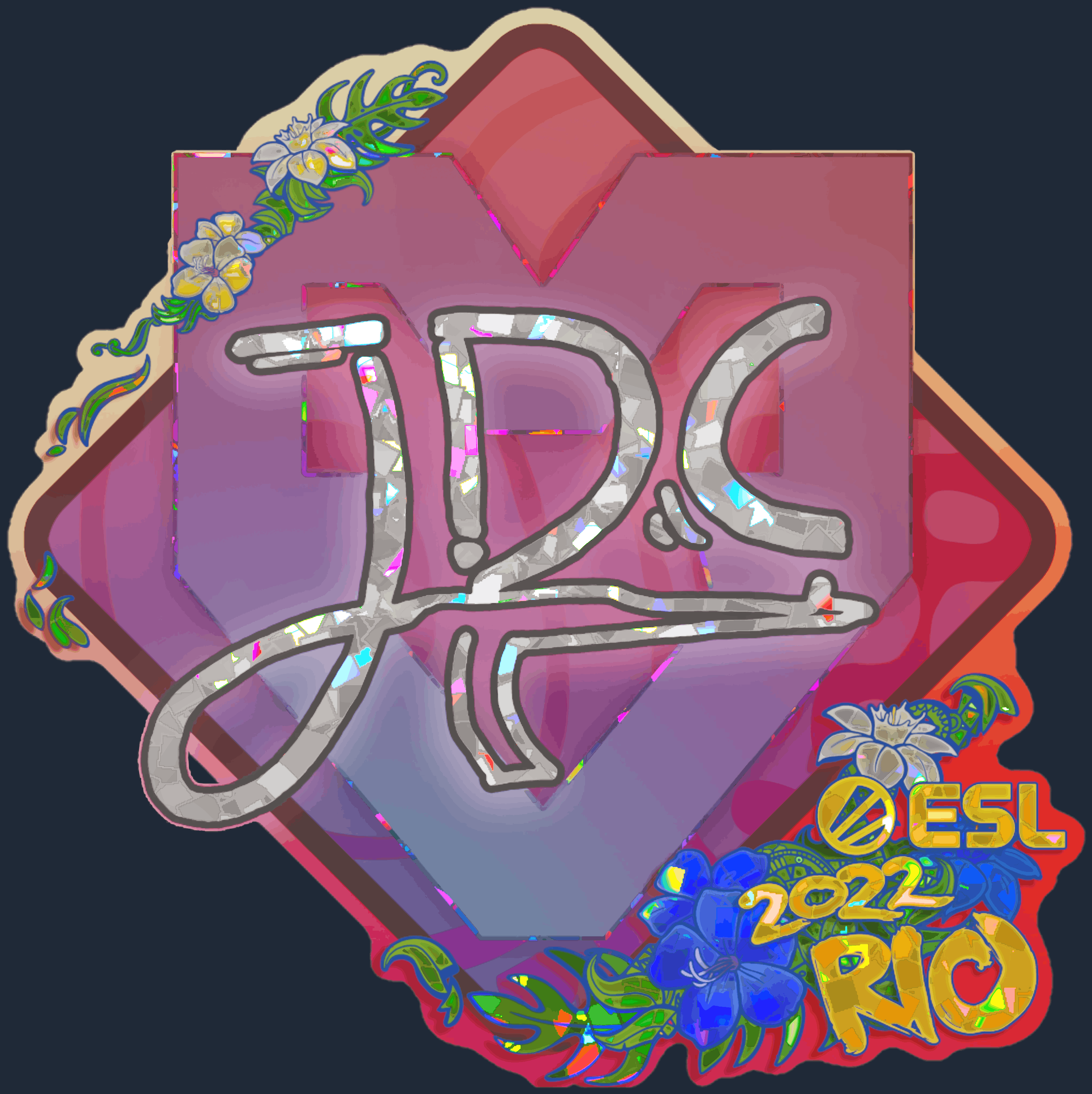 Sticker | JDC (Glitter) | Rio 2022