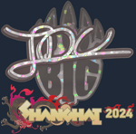 Sticker | JDC (Glitter) | Shanghai 2024