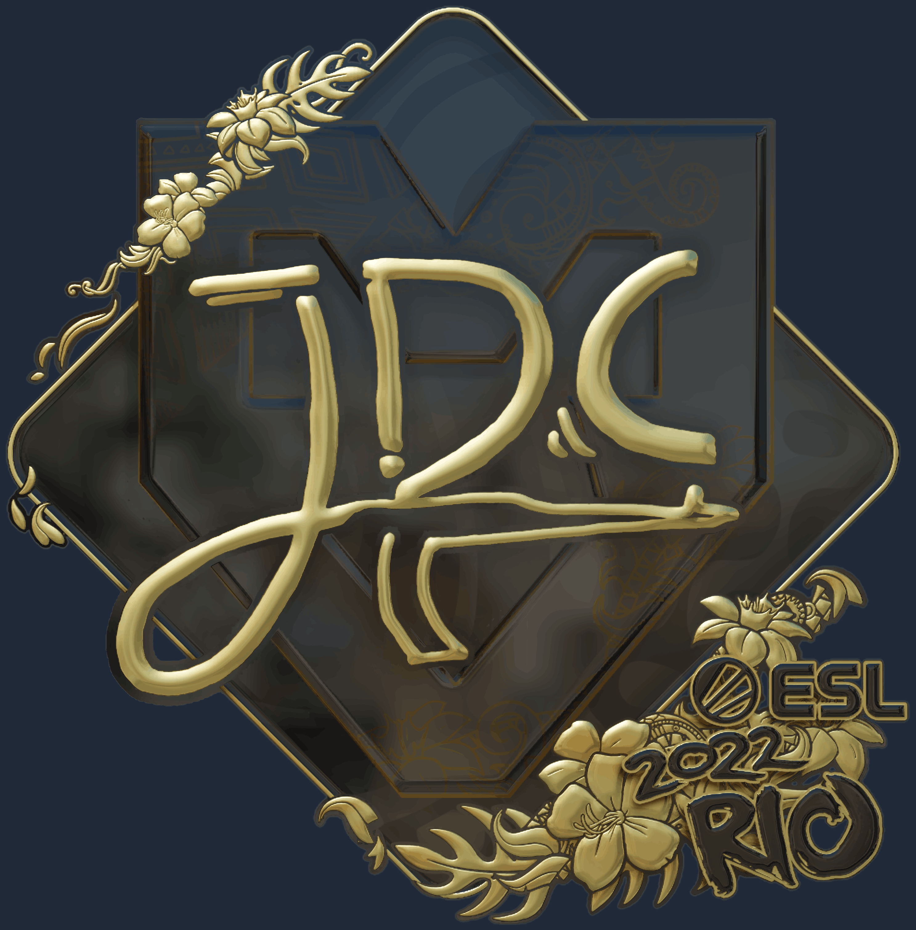 Sticker | JDC (Gold) | Rio 2022